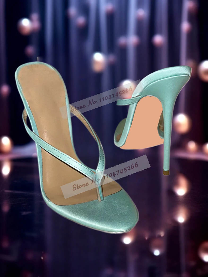 Light Green Satin Clip Toe Hig - Slip Dress Satin reseña y precio