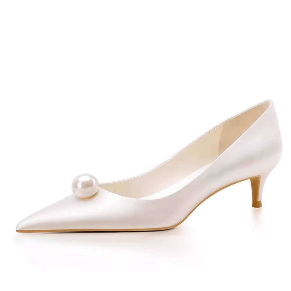 New White Satin Wedding Bride  - Slip Dress Satin reseña y precio