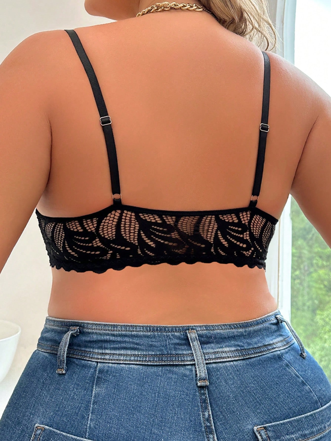 Black Lace Wireless Bralette f - Bralette Wireless Soft reseña y precio