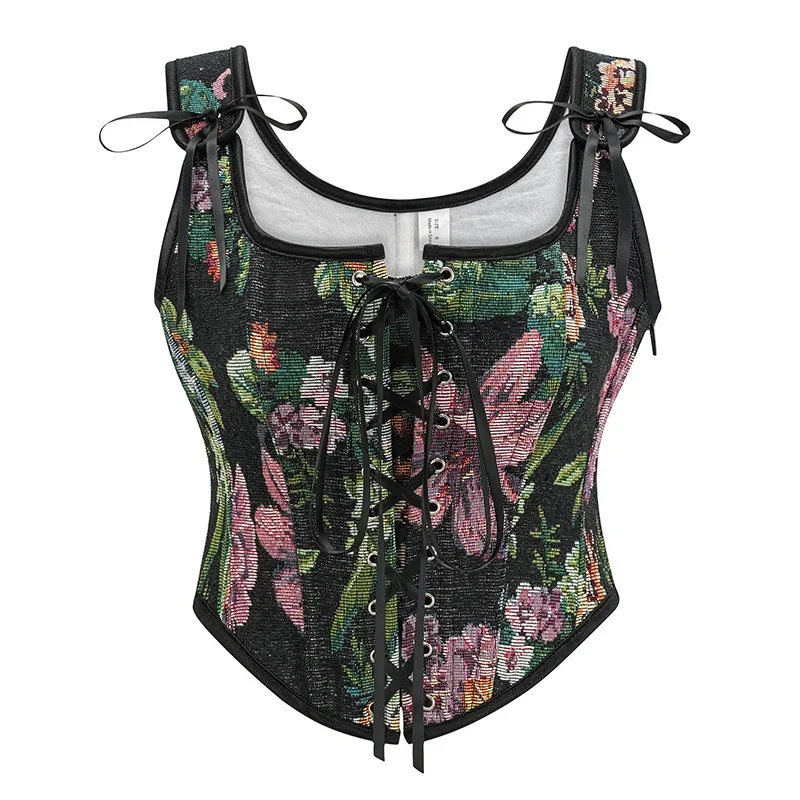 Vintage Gothic Women Corsets L - Corset Waist Cinch reseña y precio
