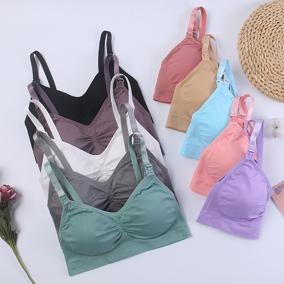 Breathable Maternity Pregnant  - Nursing Bra Sleep reseña y precio