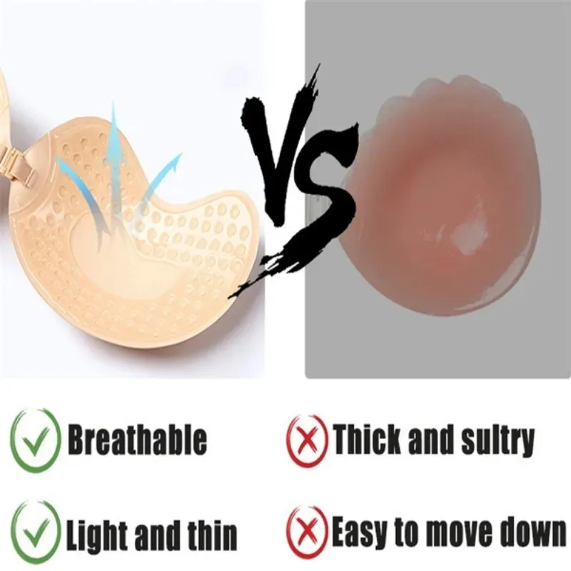 1/2Pc Invisible Push Up Bra Su - Strapless Bra Backless reseña y precio