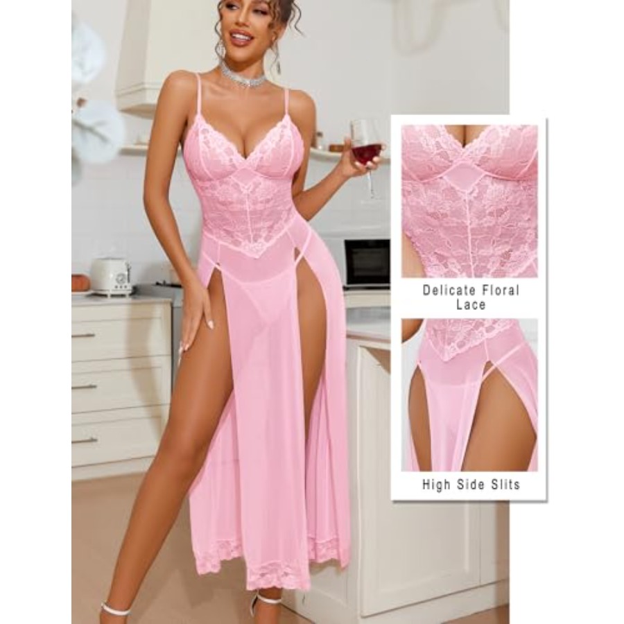 Avidlove Women Lingerie Dress  - Babydoll Chemise Night reseña y precio