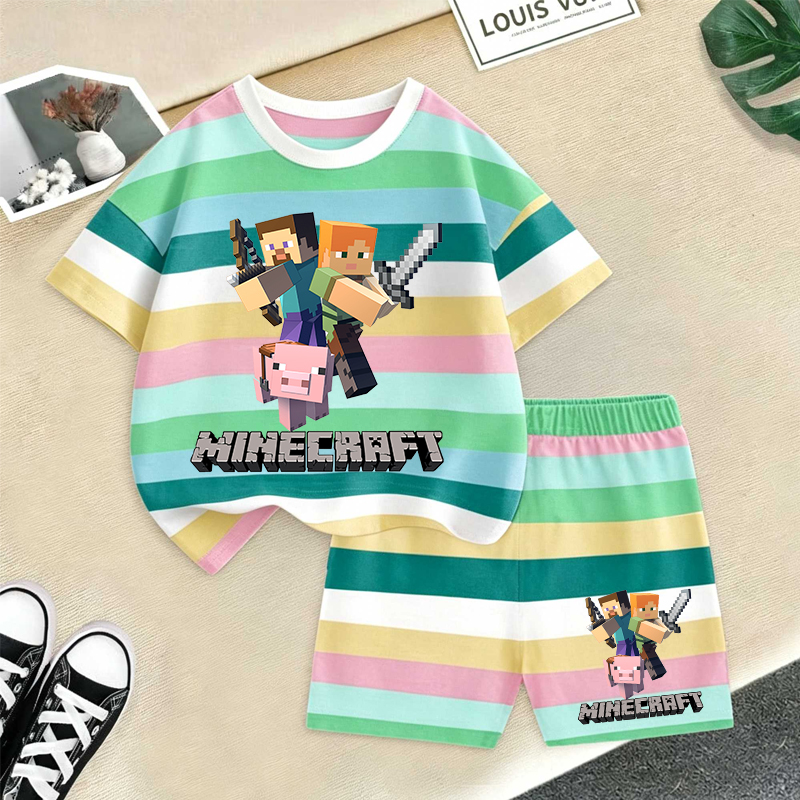 Minecrafted Girl boy Summer T  - Boyshort Underwear reseña y precio