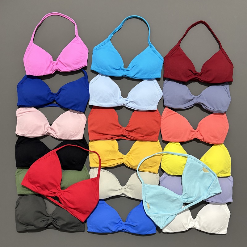 Sports Strappy Bra Yoga Underw - Sports Bra High Impact reseña y precio