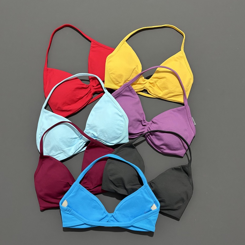 Sports Strappy Bra Yoga Underw - Sports Bra High Impact reseña y precio