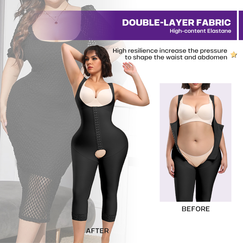 Compression Tummy Control Full - Shapewear Bodysuit Firm reseña y precio