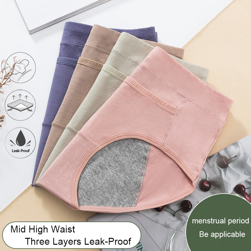 Cotton Menstrual Panties Leak  - Seamless Underwear Women reseña y precio