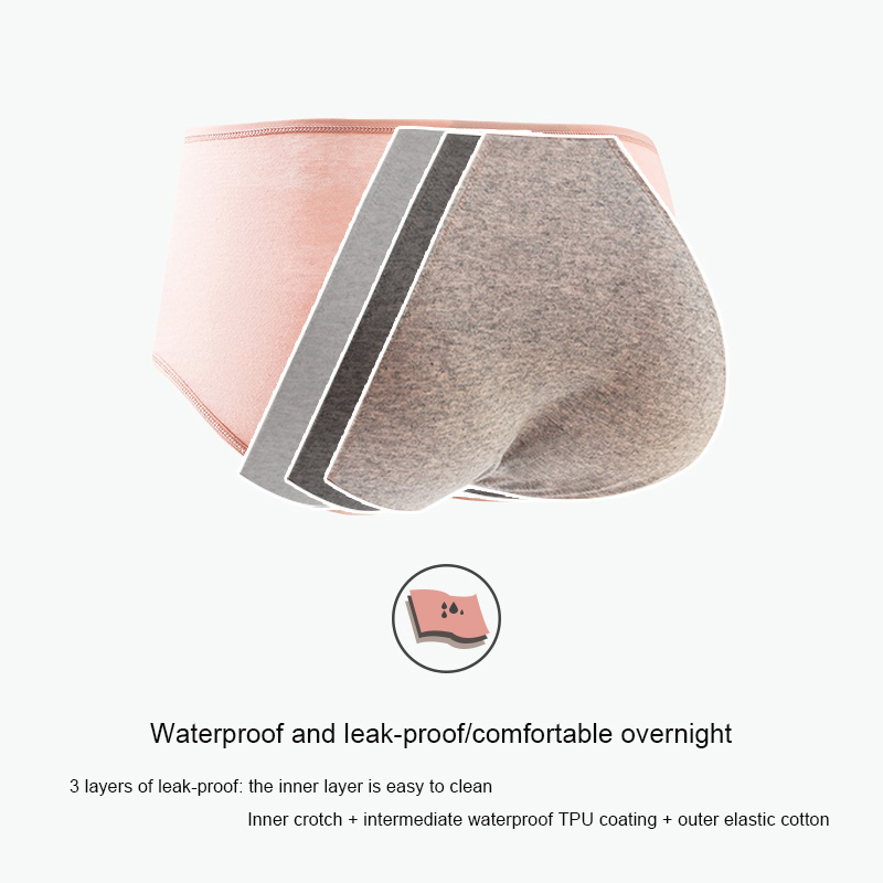 Cotton Menstrual Panties Leak  - Seamless Underwear Women reseña y precio