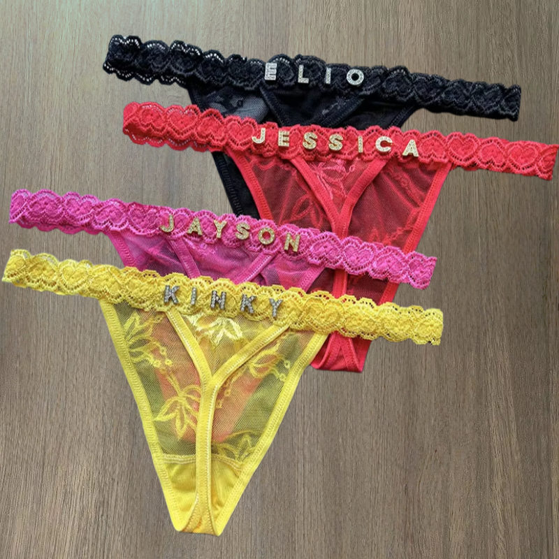 Custom Thong Panties Name Crys - Thong Bikini Women reseña y precio