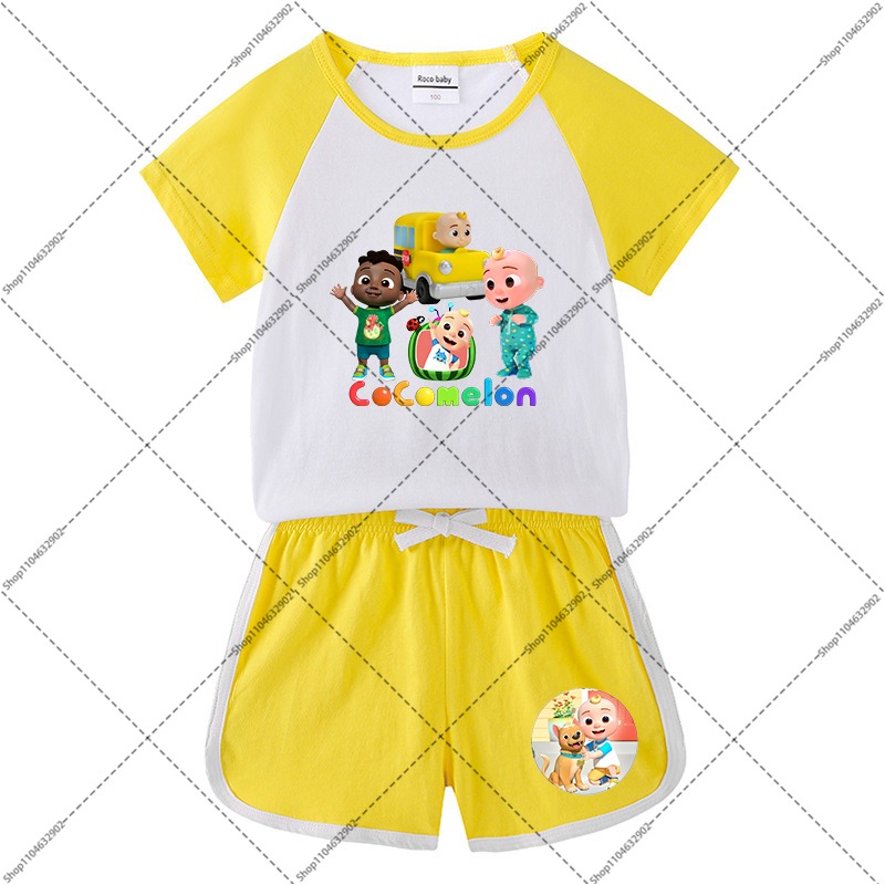 2PCS Cocomelons Kids T-shirts  - Boyshort Underwear reseña y precio