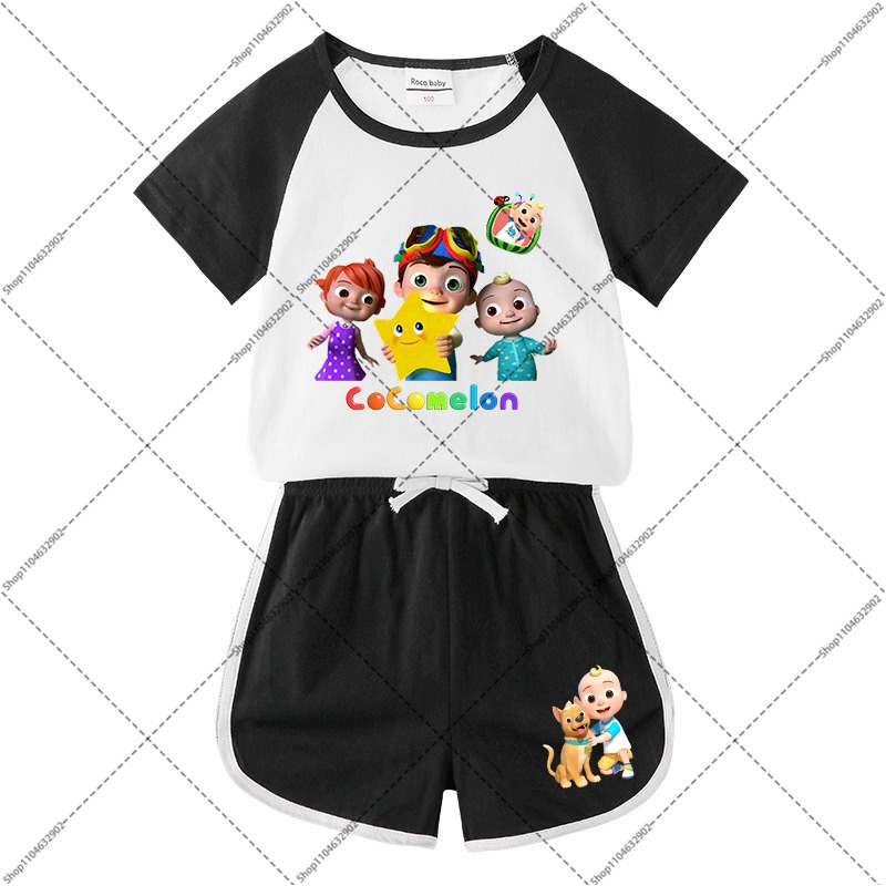 2PCS Cocomelons Kids T-shirts  - Boyshort Underwear reseña y precio
