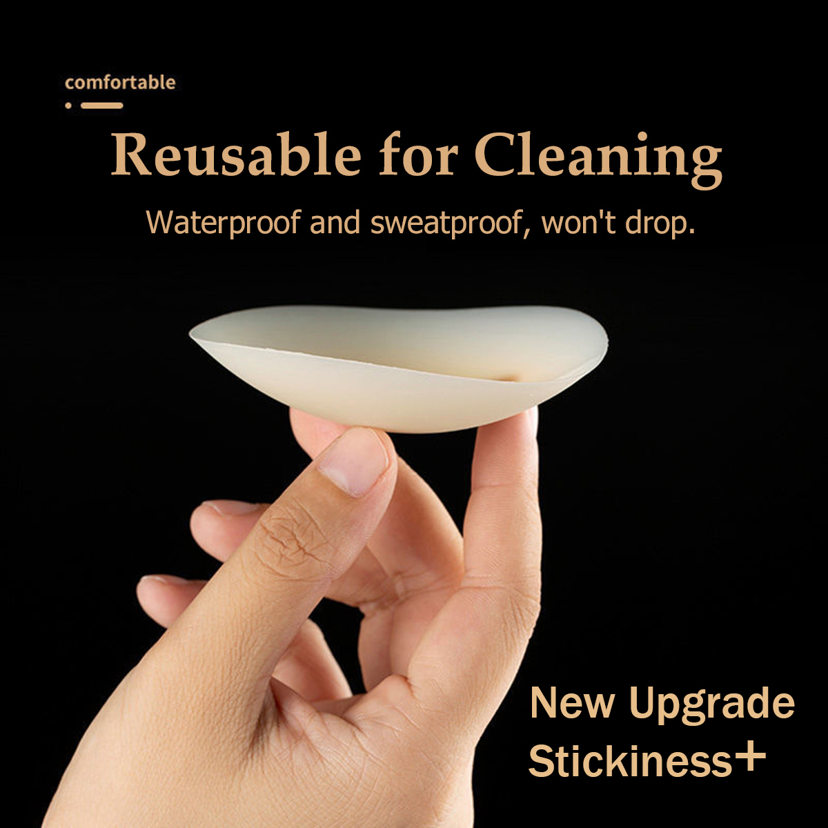 5 Pairs More Sticky 10cm No Tr - Silicone Bra Adhesive reseña y precio