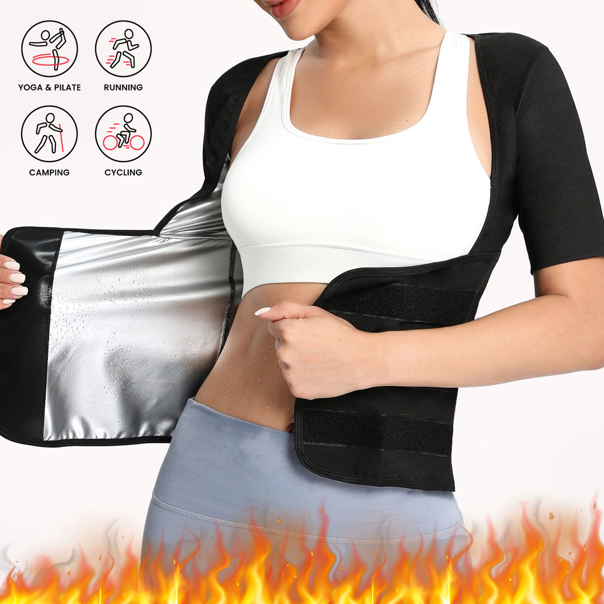 Sauna Suit for Women Sweat Bod - Shapewear Bodysuit Firm reseña y precio