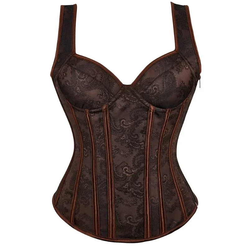 Women Floral Print Corset Top  - Shapewear Bodysuit Firm reseña y precio