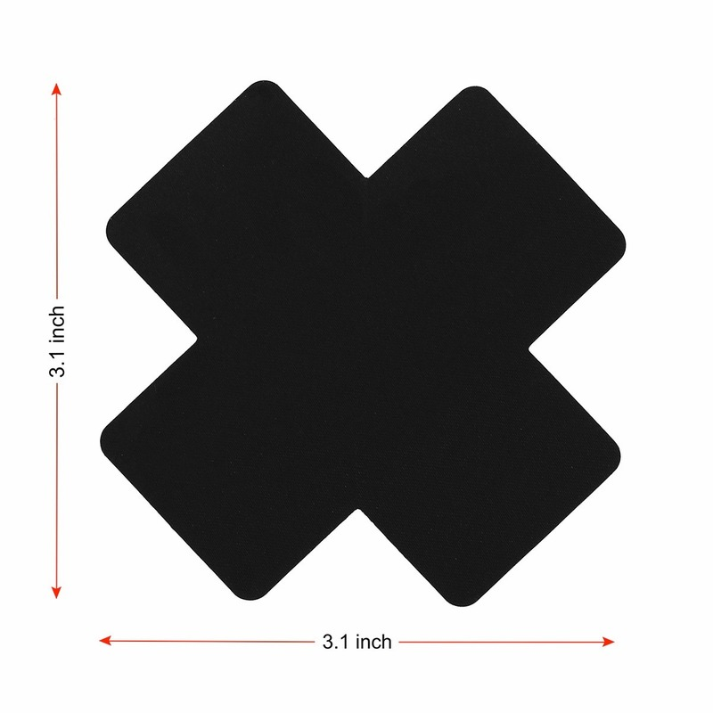 US STOCK 20pcs Black Women Cro - Nipple Cover Pasties reseña y precio