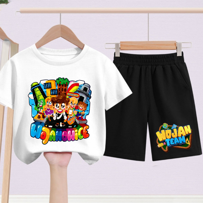 2pcs Wojan Team Kids T-shirts  - Boyshort Underwear reseña y precio