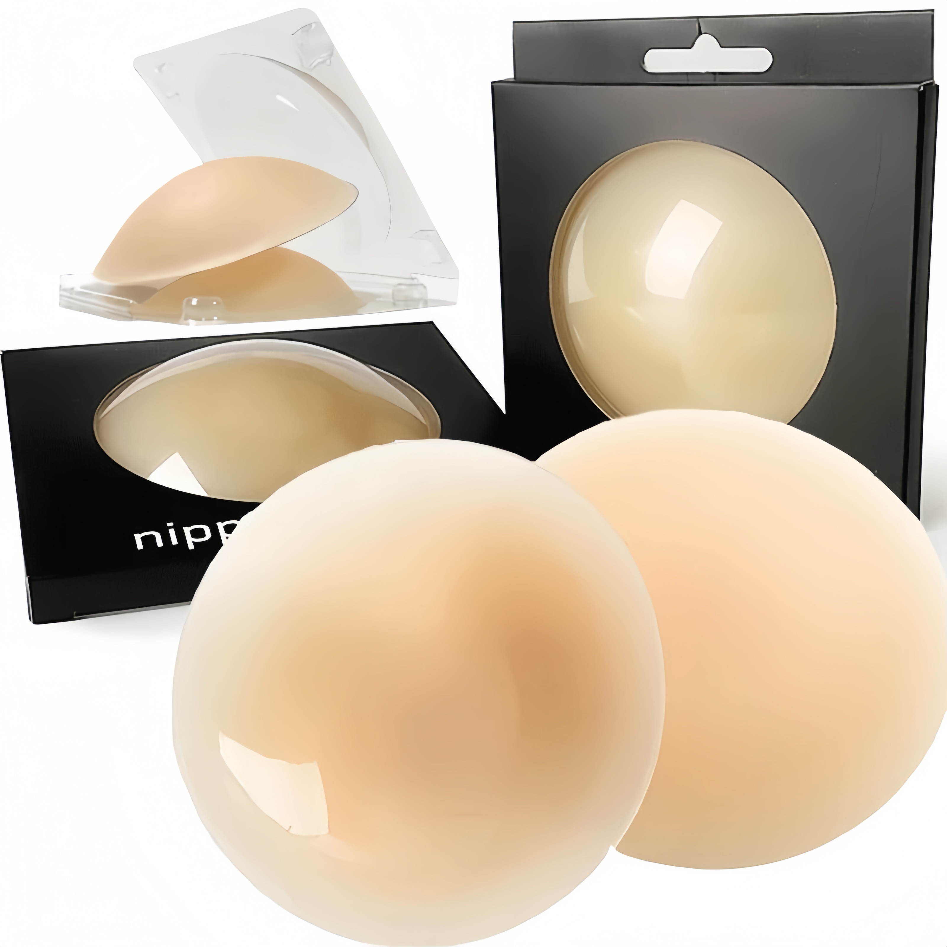 No Glue Self Adhesive Nipple C - Silicone Bra Adhesive reseña y precio