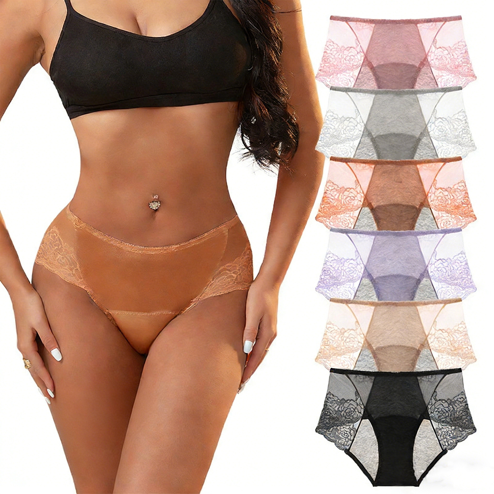Breathable Lace Women's Period - Boyshort Underwear reseña y precio