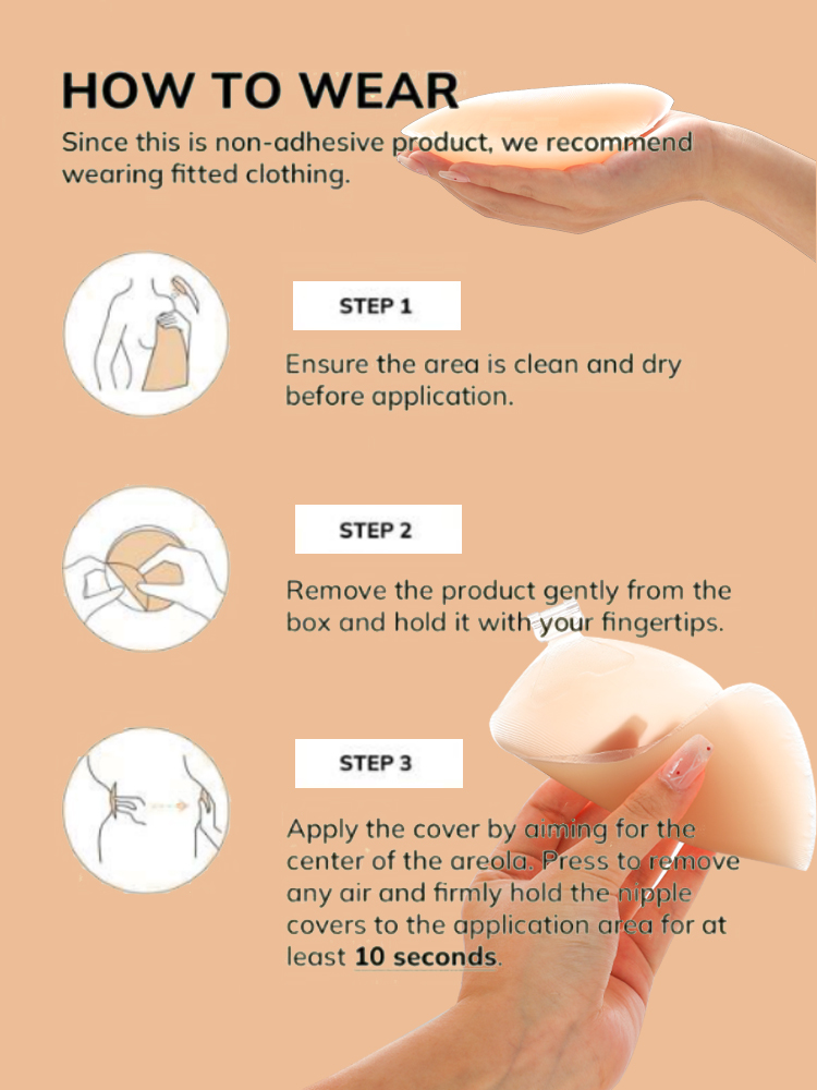 Women's Reusable Invisible Sil - Nipple Cover Pasties reseña y precio