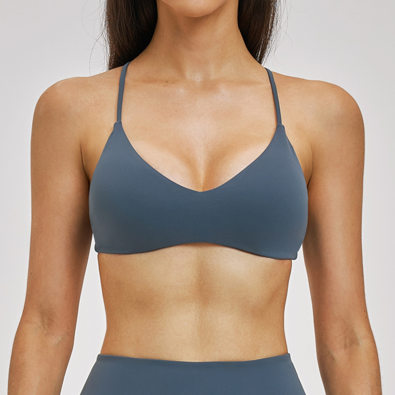 Backless Yoga Bra Gym Women Sp - Sports Bra High Impact reseña y precio