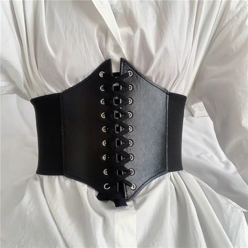 Fashion Corset Wide Belts Faux - Corset Waist Cinch reseña y precio
