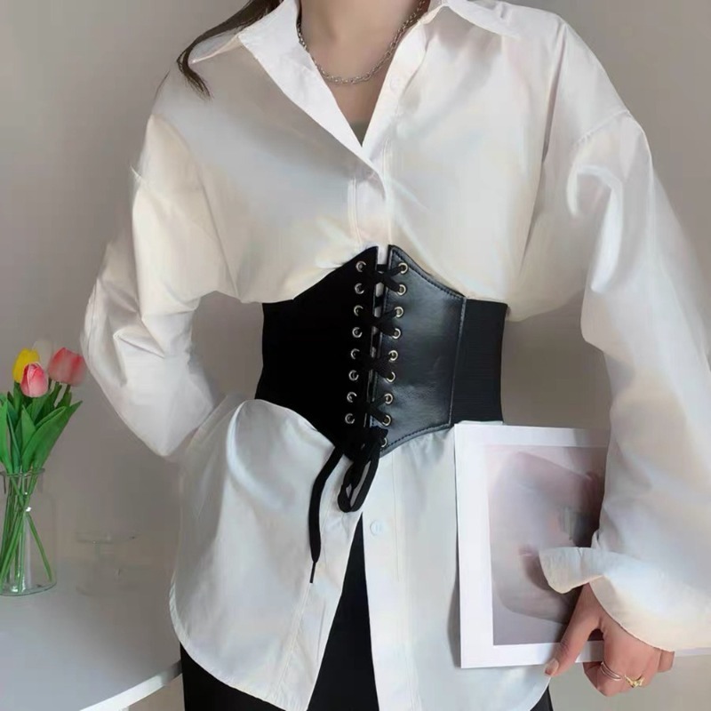 Fashion Corset Wide Belts Faux - Corset Waist Cinch reseña y precio