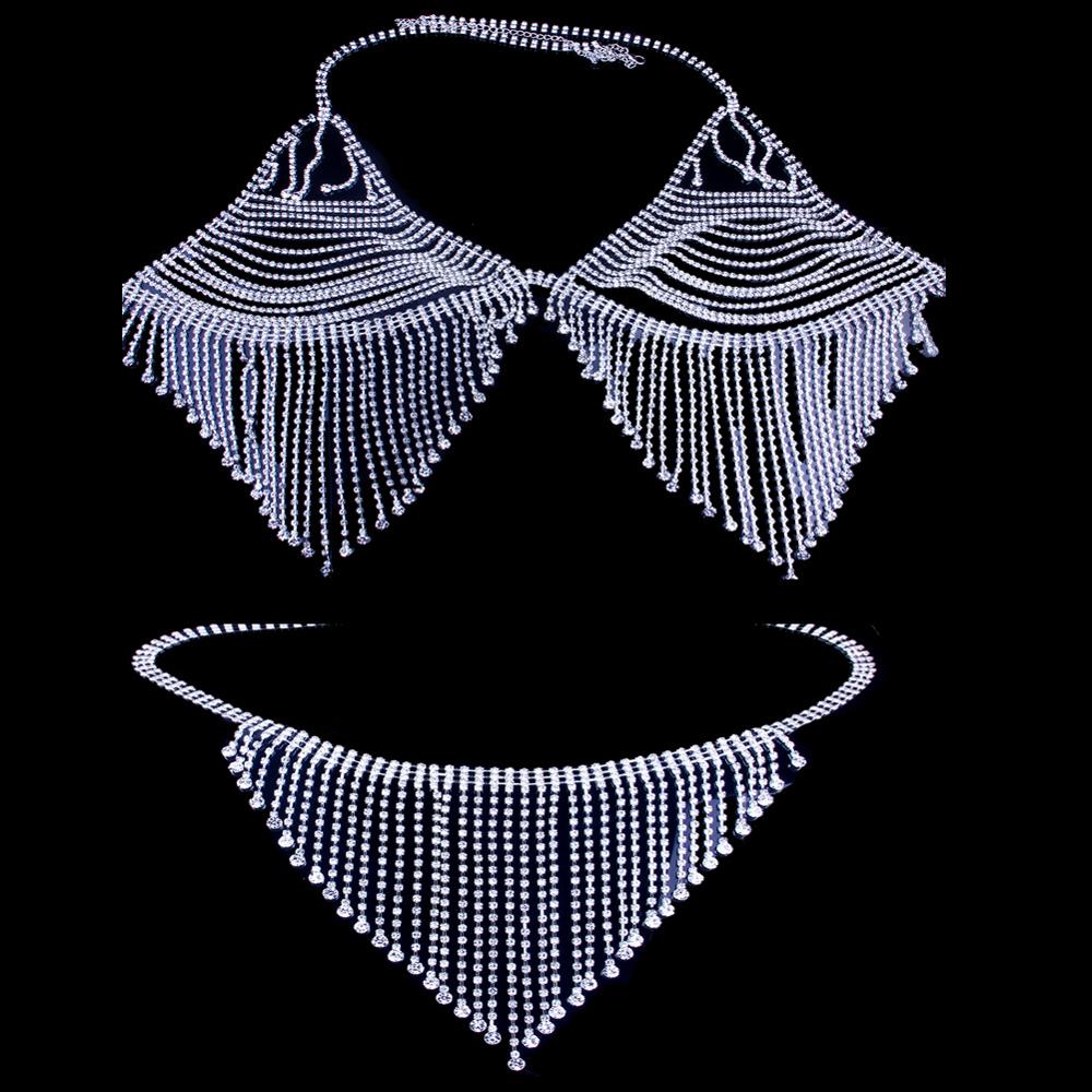 Stonefans New Tassel Crystal B - Thong Bikini Women reseña y precio