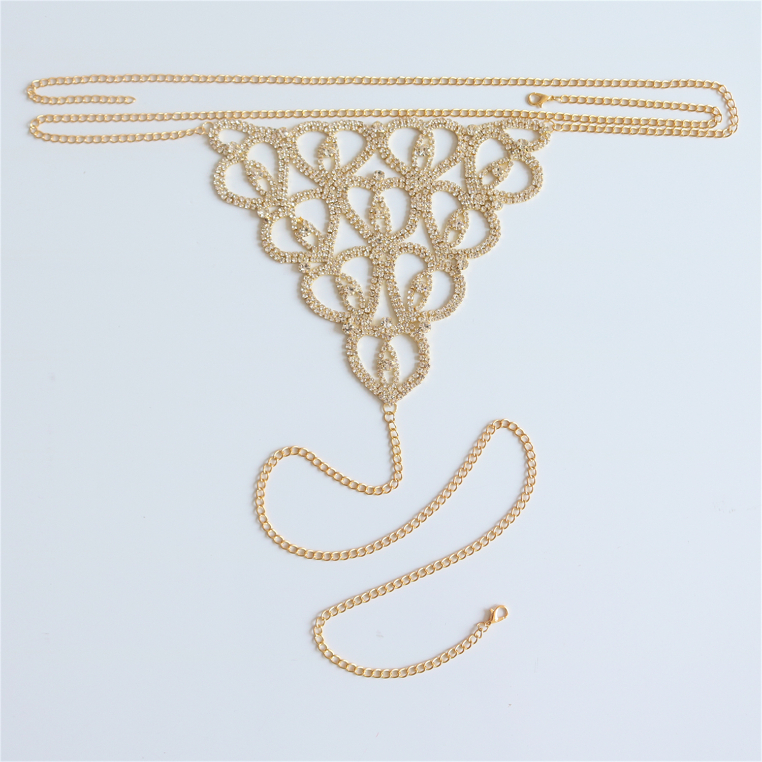 Sexy Body Chain Heart-shaped T - Thong Bikini Women reseña y precio