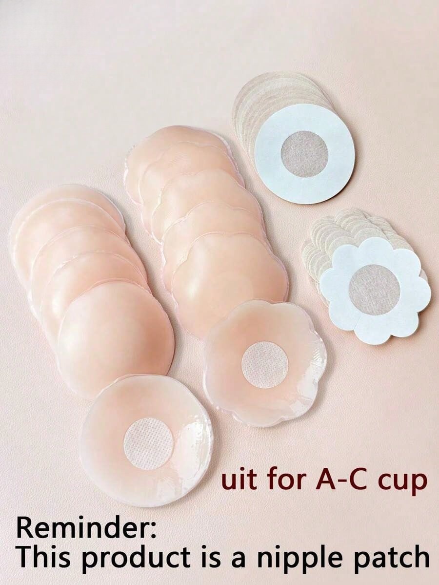 2Pcs Of Packaged Breast Sticke - Silicone Bra Adhesive reseña y precio