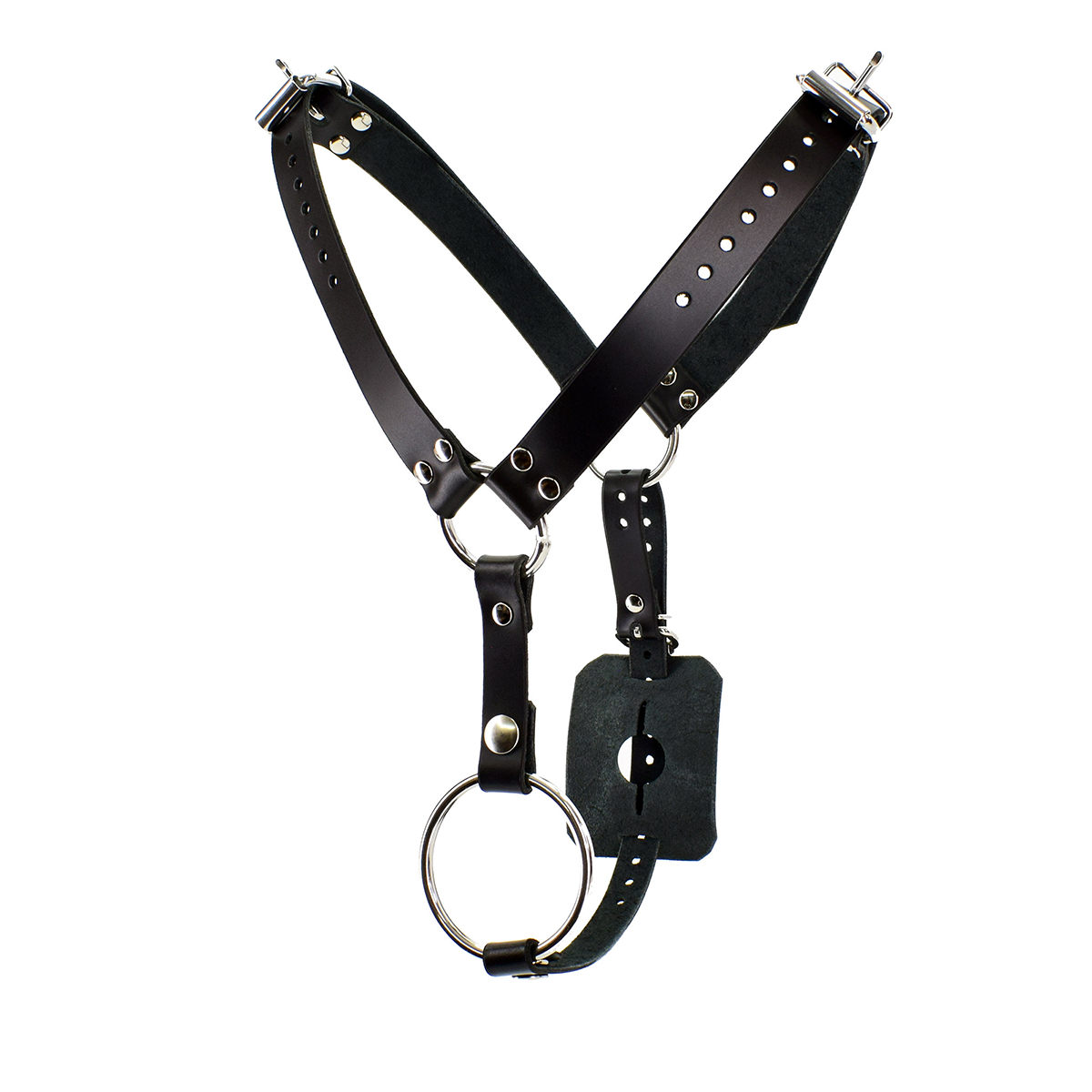 Sexy Leather Butt Plug Bondage - Garter Belt Set reseña y precio