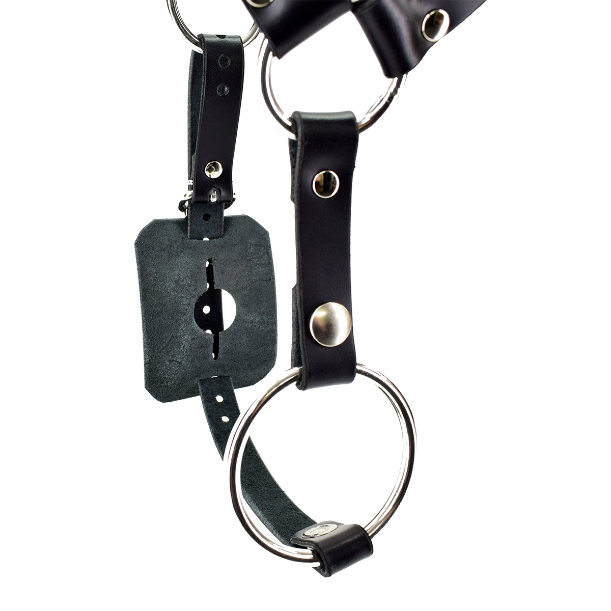 Sexy Leather Butt Plug Bondage - Garter Belt Set reseña y precio