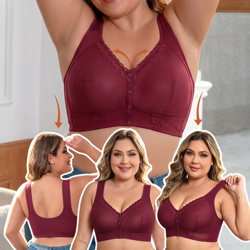 1XL to 7XL Plus Size Front Clo - Seamless Underwear Women reseña y precio