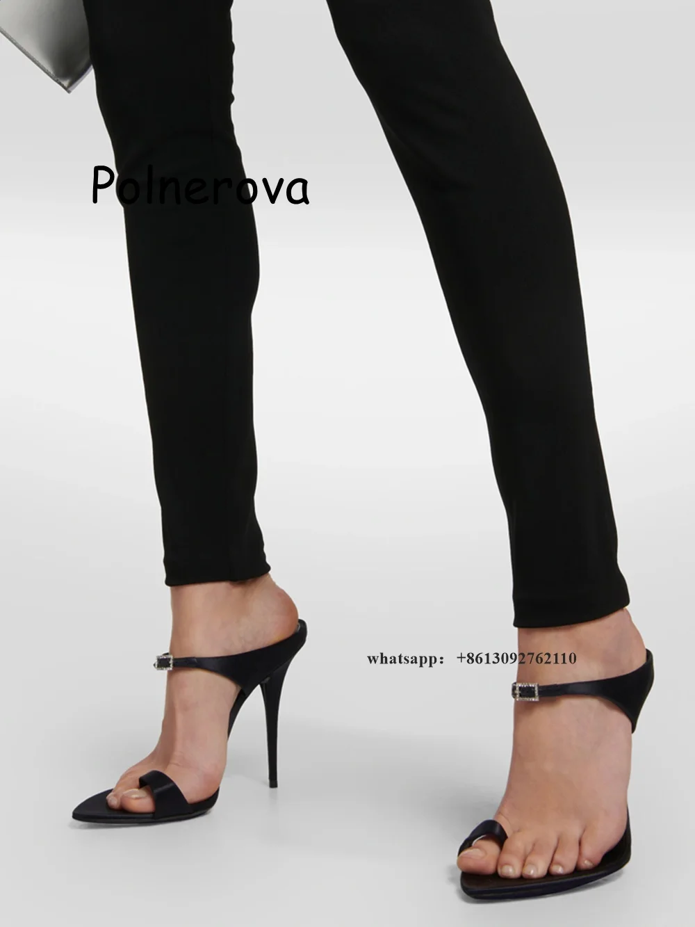 Open Toe Sandals Flip Flop Thi - Slip Dress Satin reseña y precio