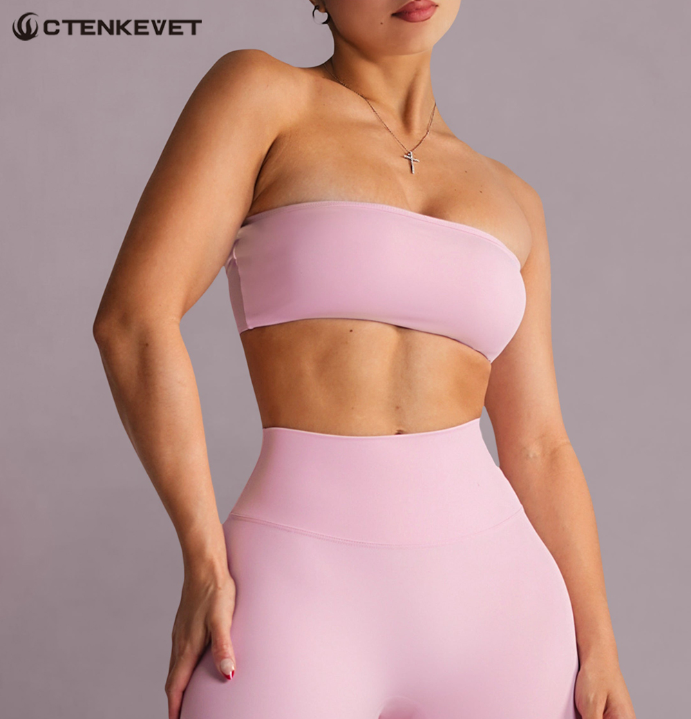 Strapless Sports Bra Gym Crop  - Sports Bra High Impact reseña y precio