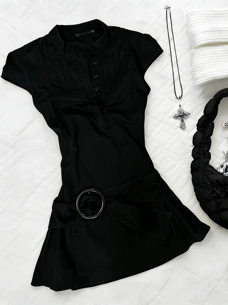 Vintage Style Black Slim Fit P - Corset Waist Cinch reseña y precio