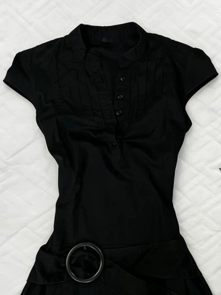 Vintage Style Black Slim Fit P - Corset Waist Cinch reseña y precio