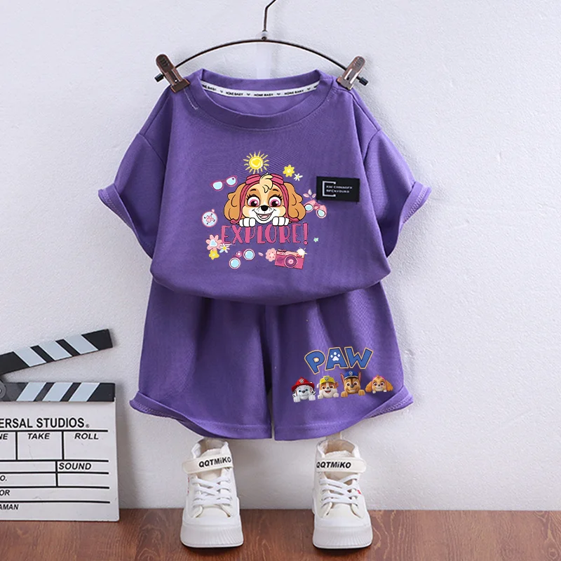 2Pc Paw Patrols T Shirt Chase  - Boyshort Underwear reseña y precio
