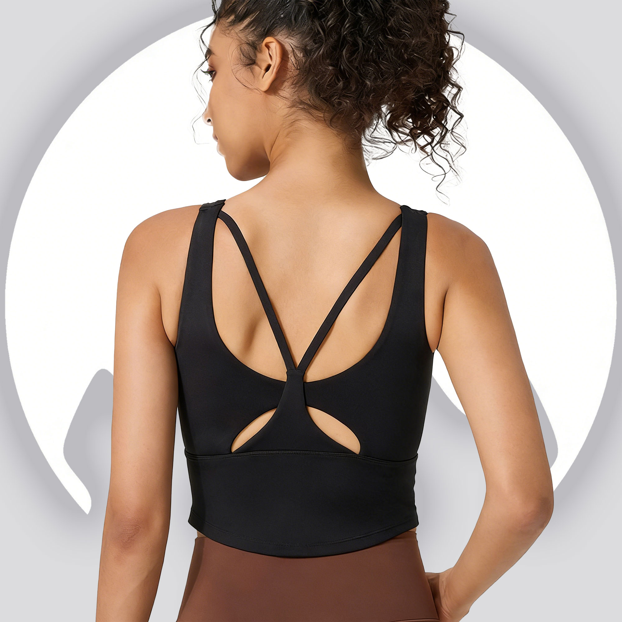 Women's Fixed Cup Yoga Sports  - Sports Bra High Impact reseña y precio