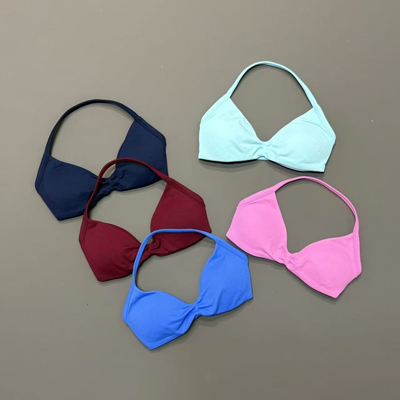 Women Halter Sports Bra V-Neck - Sports Bra High Impact reseña y precio
