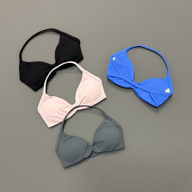 Women Halter Sports Bra V-Neck - Sports Bra High Impact reseña y precio