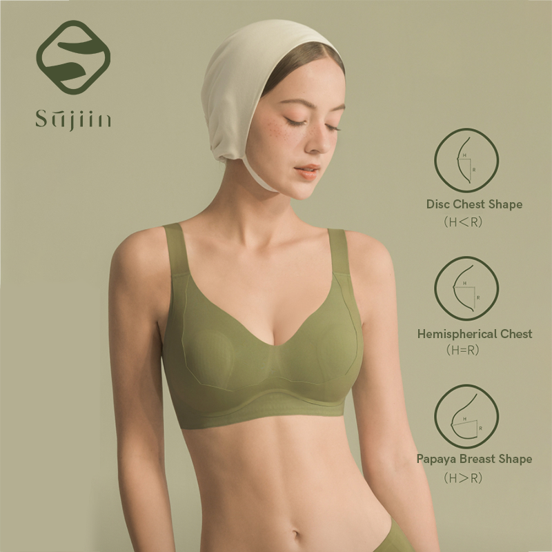 SUJIIN Wireless Plus Size Bras - Bralette Wireless Soft reseña y precio