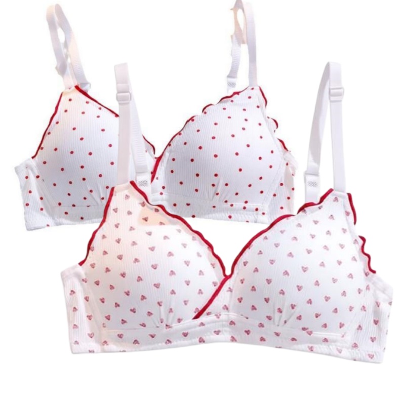 Cute Sweet Wireless Bra Set,Co - Bralette Wireless Soft reseña y precio