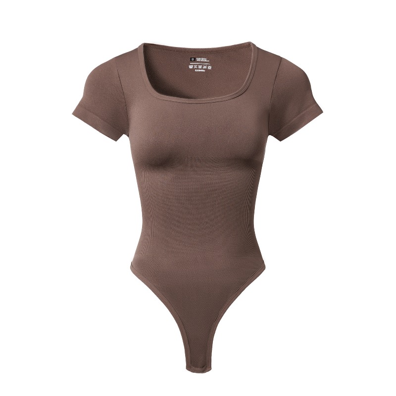 Women Plus Size Square Neck Sh - Shapewear Bodysuit Firm reseña y precio