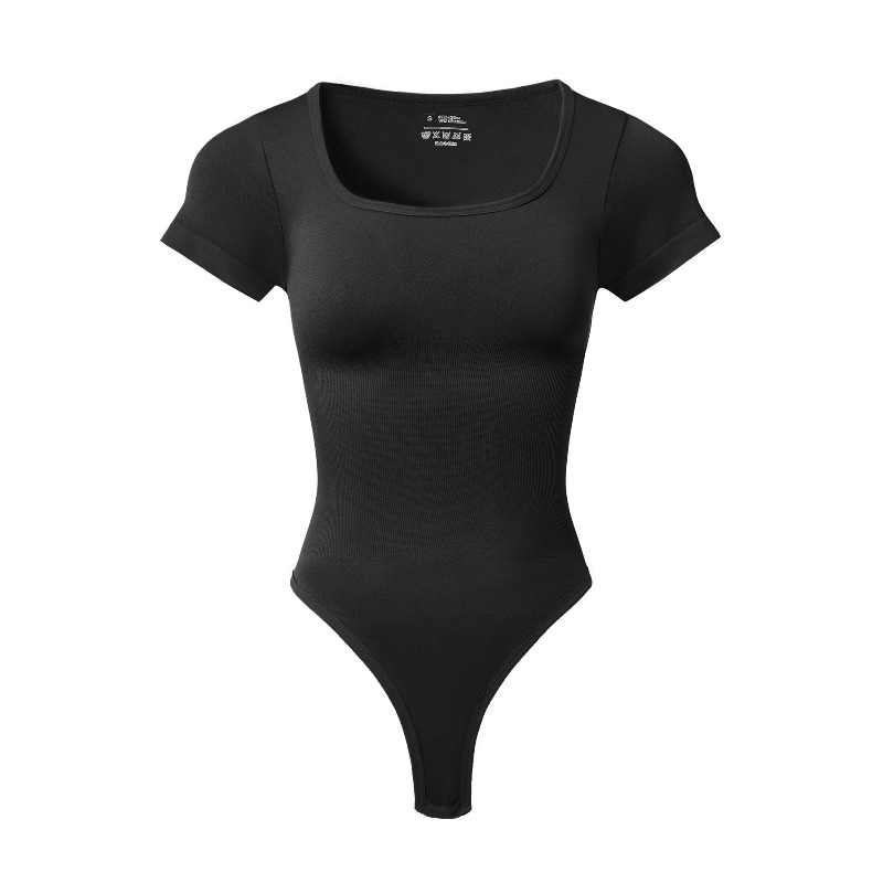 Women Plus Size Square Neck Sh - Shapewear Bodysuit Firm reseña y precio