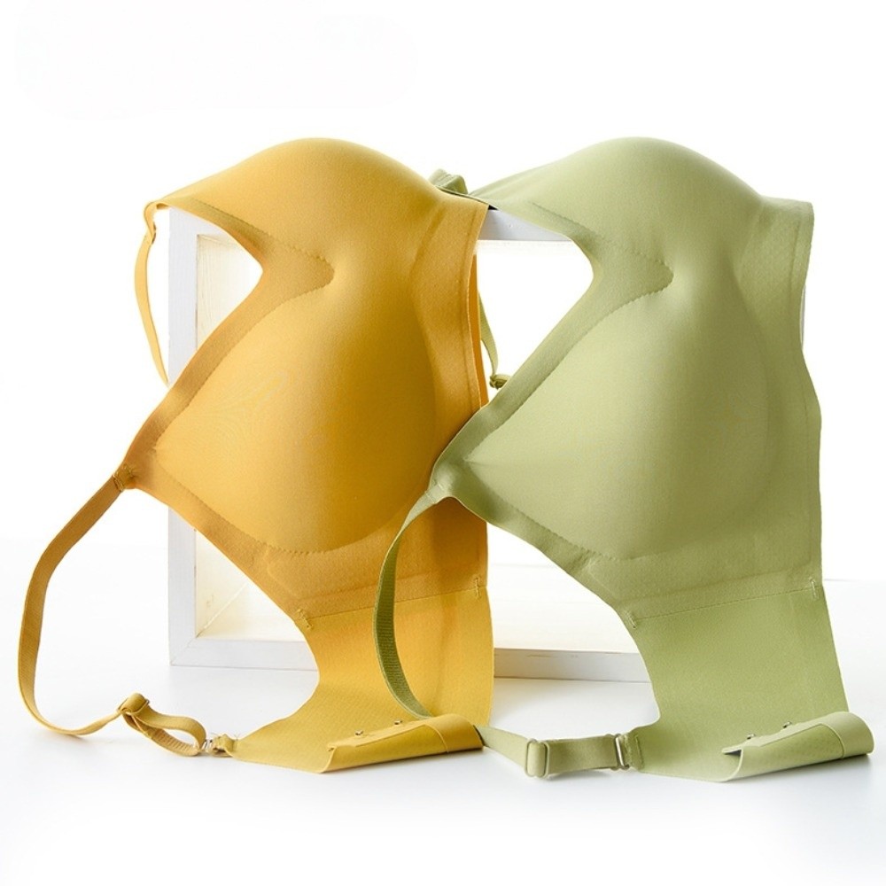 Push Up Wireless Bra Gathered  - Bralette Wireless Soft reseña y precio