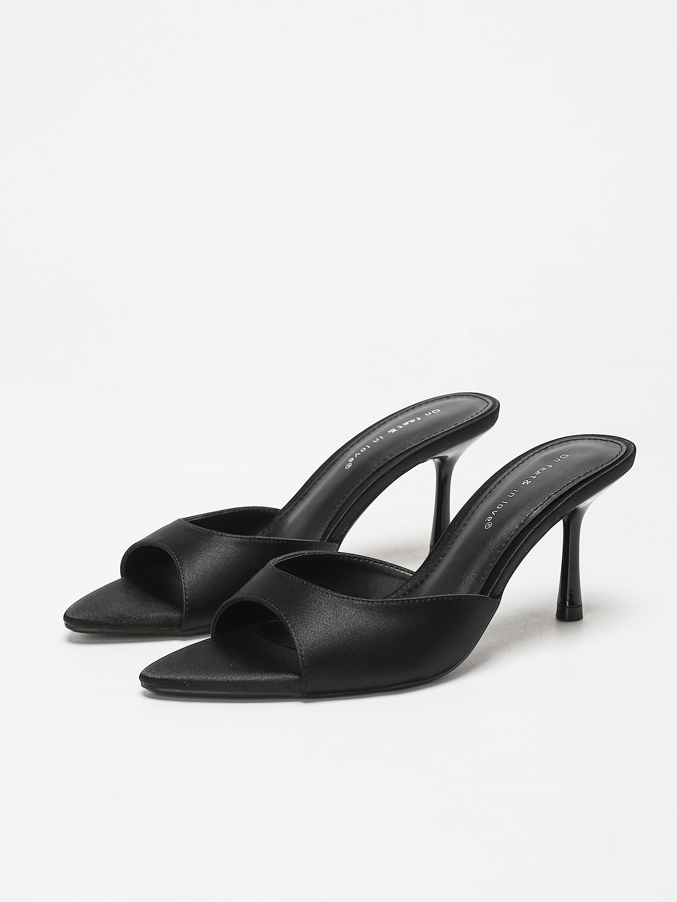 Women's Satin Pointed Toe Stil - Slip Dress Satin reseña y precio