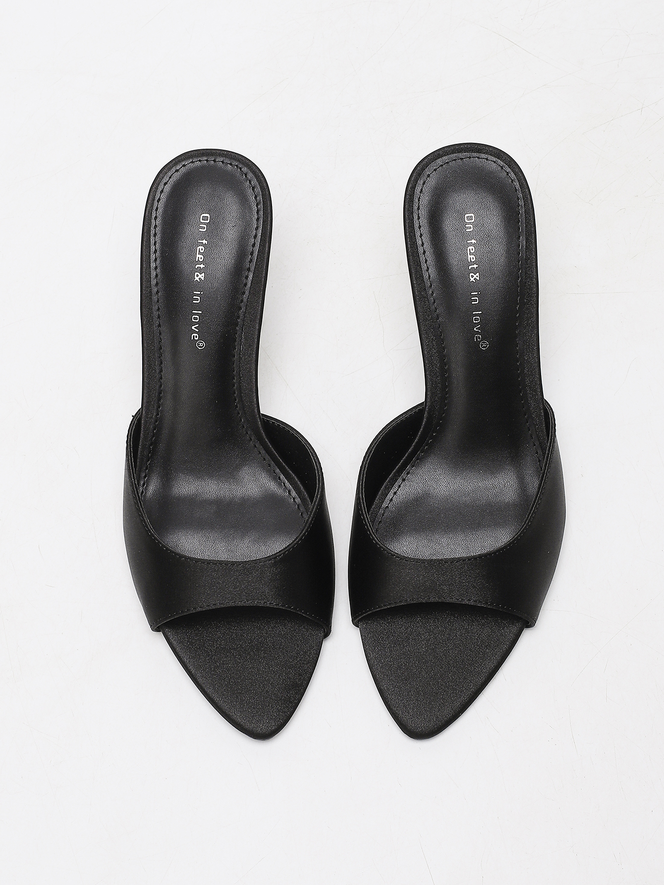 Women's Satin Pointed Toe Stil - Slip Dress Satin reseña y precio