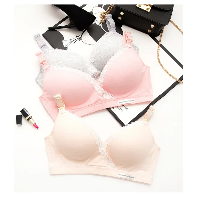 1PCS Smooth Nursing Bras for B - Nursing Bra Sleep reseña y precio