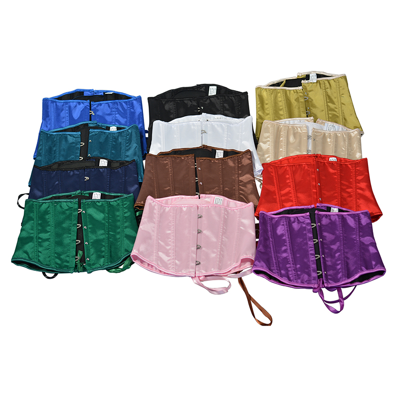 2025 Women Satin Underbust Cor - Corset Waist Cinch reseña y precio
